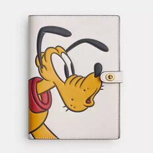 Disney X Coach Notebook With Pluto